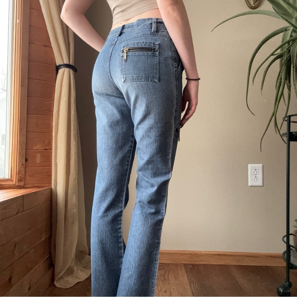 Gloria Vanderbilt Bootcut Cargo Jeans - Picture 10 of 10